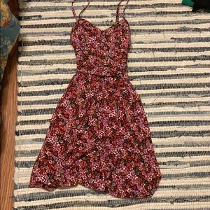Floral mini dress
